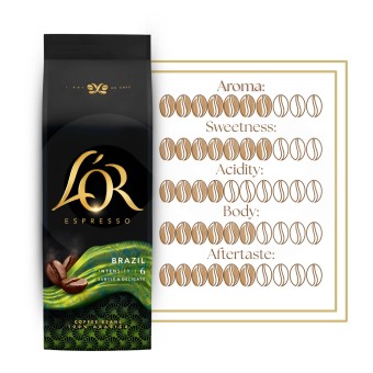 L�OR� Caf� en Grano Espresso Brazil 500g