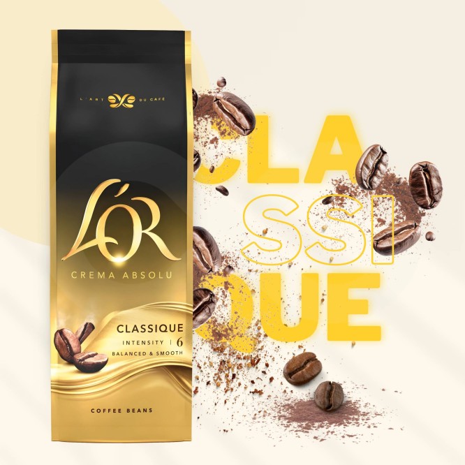 L´OR® Café em Grão Espresso Classique 500g