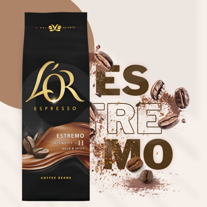 L�OR� Kaffeebohnen Espresso Estremo 500g