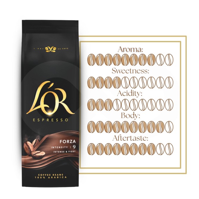 L´OR® Café em Grão Espresso Forza 500g