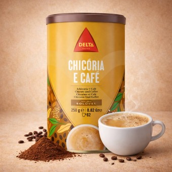 DELTA CAF�S� Kawa Rozpuszczalna Chic�ria E Caf� 250g