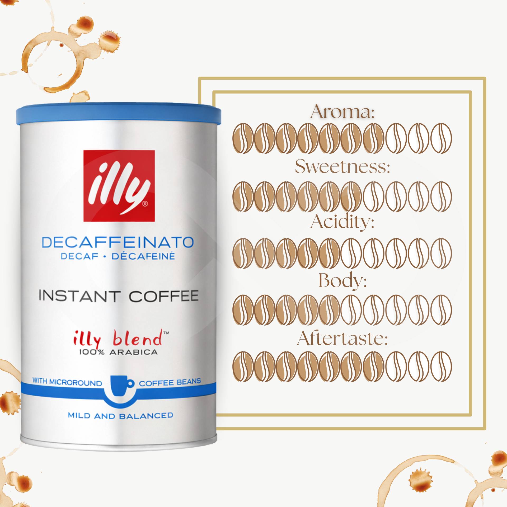 ILLY® Café Soluble Decaf 95g