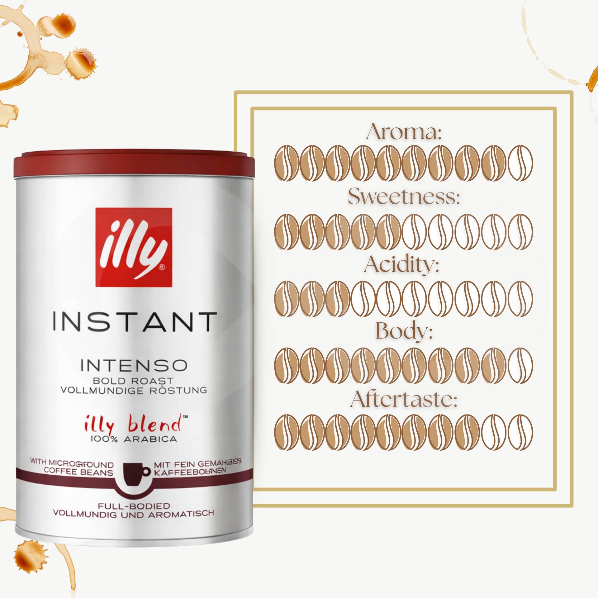 ILLY® Instant Coffee Intenso Löslicher 95g
