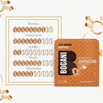 BOGANI® Capsule Dolce Gusto Cappuccino 16 pz.