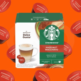 STARBUCKS� Dolce Gusto Hazelnut Macchiato 6 units