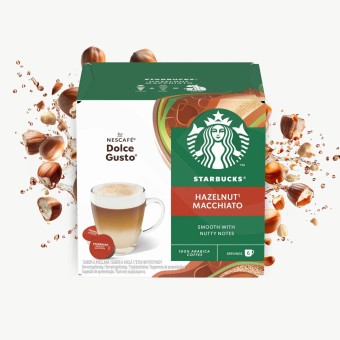 STARBUCKS� Dolce Gusto Hazelnut Macchiato 6 unidades