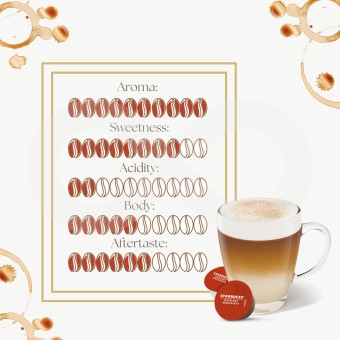 STARBUCKS� Dolce Gusto Hazelnut Macchiato 6 unidades