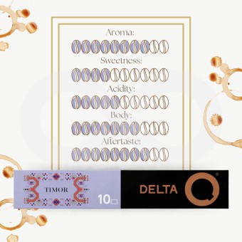 DELTA Q® Capsule Delta Q Timor 10 pz.