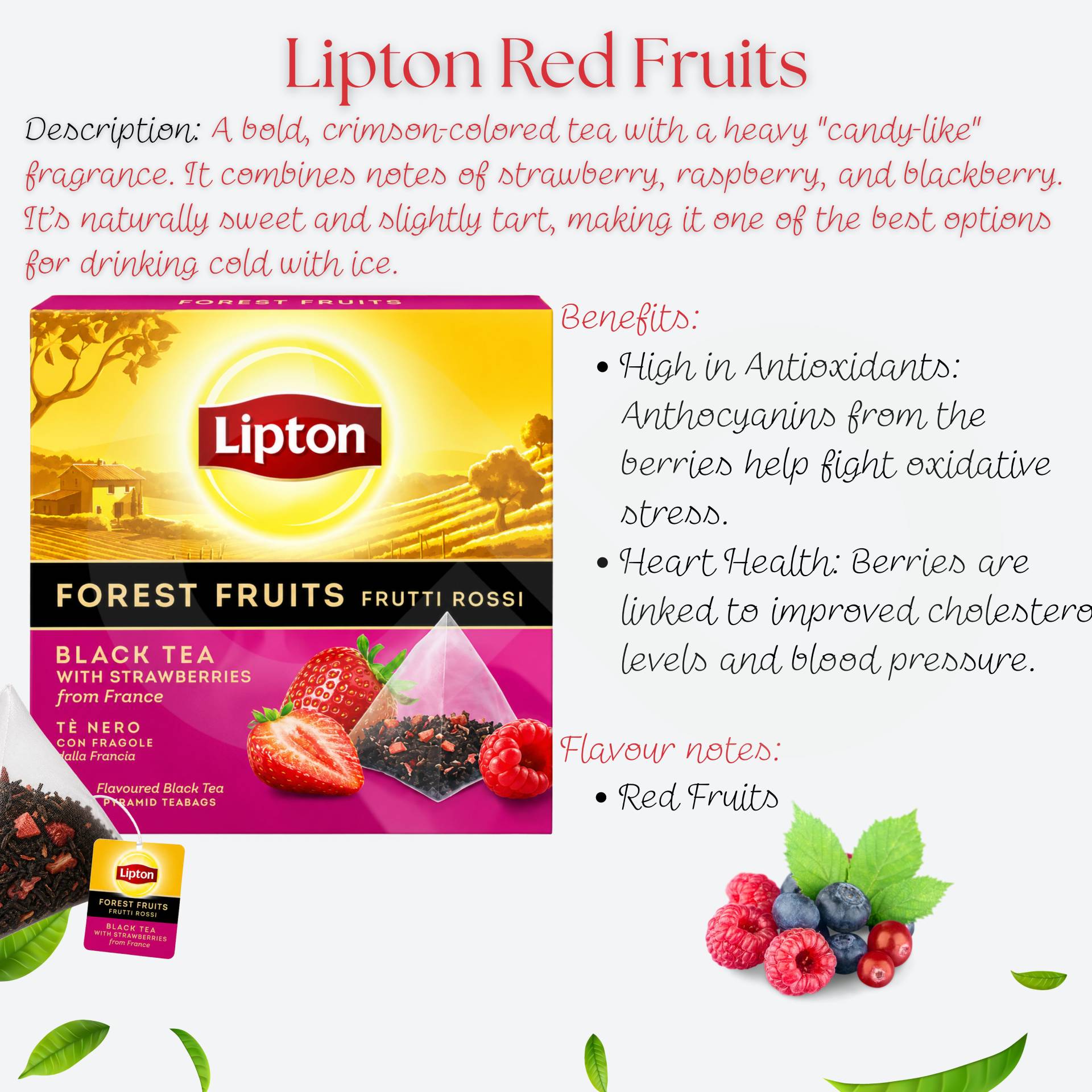 LIPTON® Tee Forest Fruits 20 Stk.
