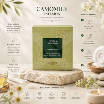 DAMMANN FRÈRES® Té Infusion Camomille 20 uds.