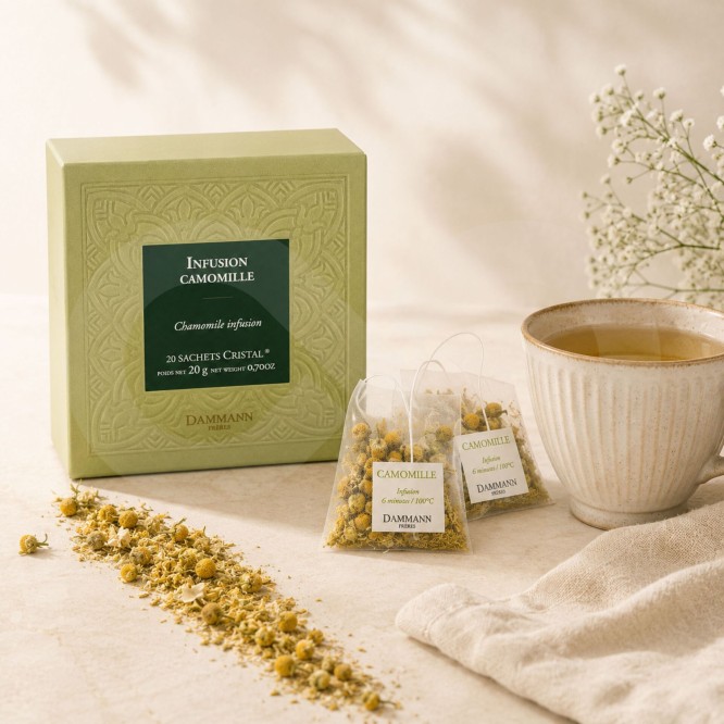 DAMMANN FRÈRES® Té Infusion Camomille 20 uds.
