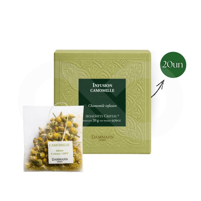 DAMMANN FRÈRES® Té Infusion Camomille 20 uds.