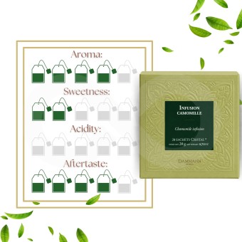 DAMMANN FRÈRES® Té Infusion Camomille 20 uds.