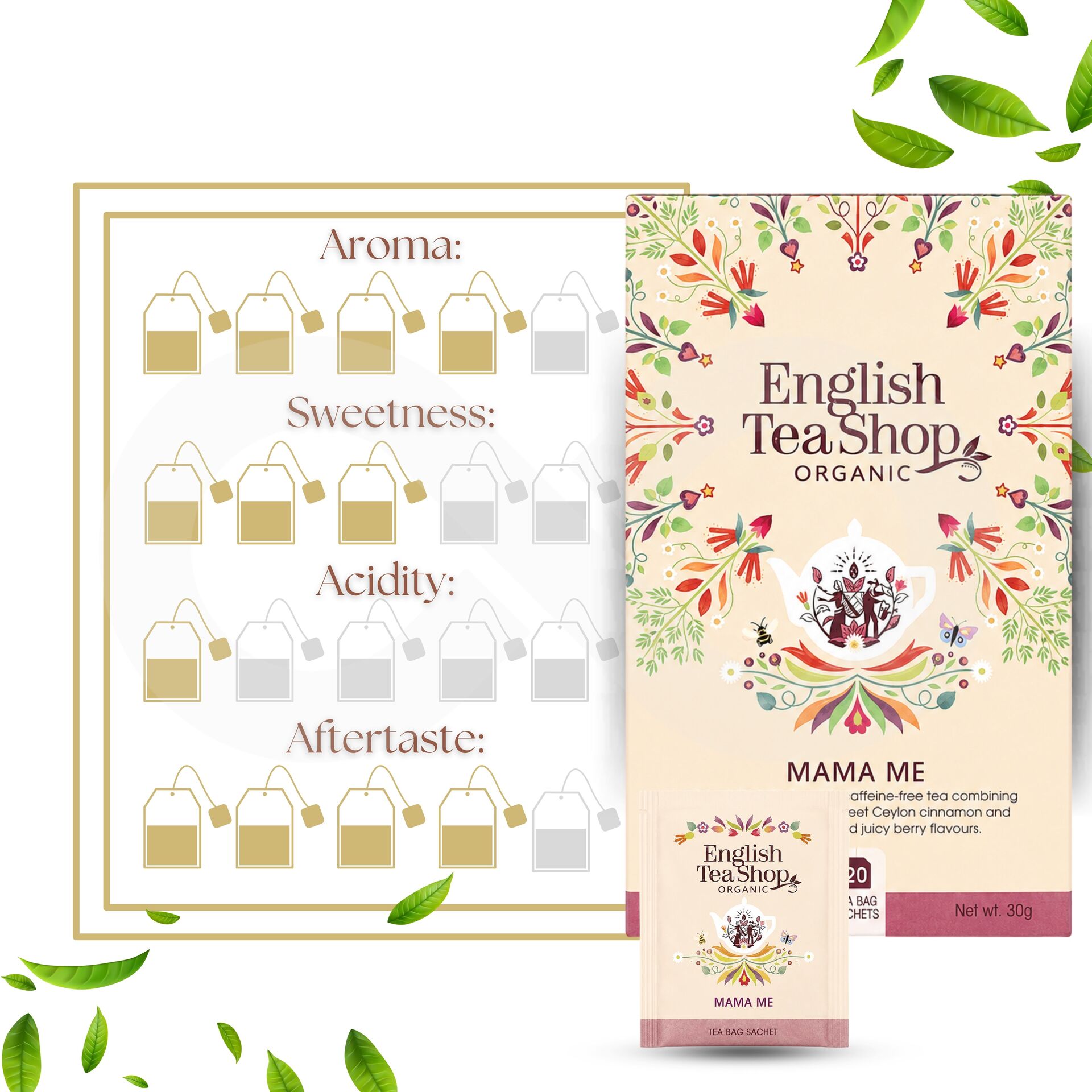 ENGLISH TEA SHOP Mamma Me Tea 20 Units