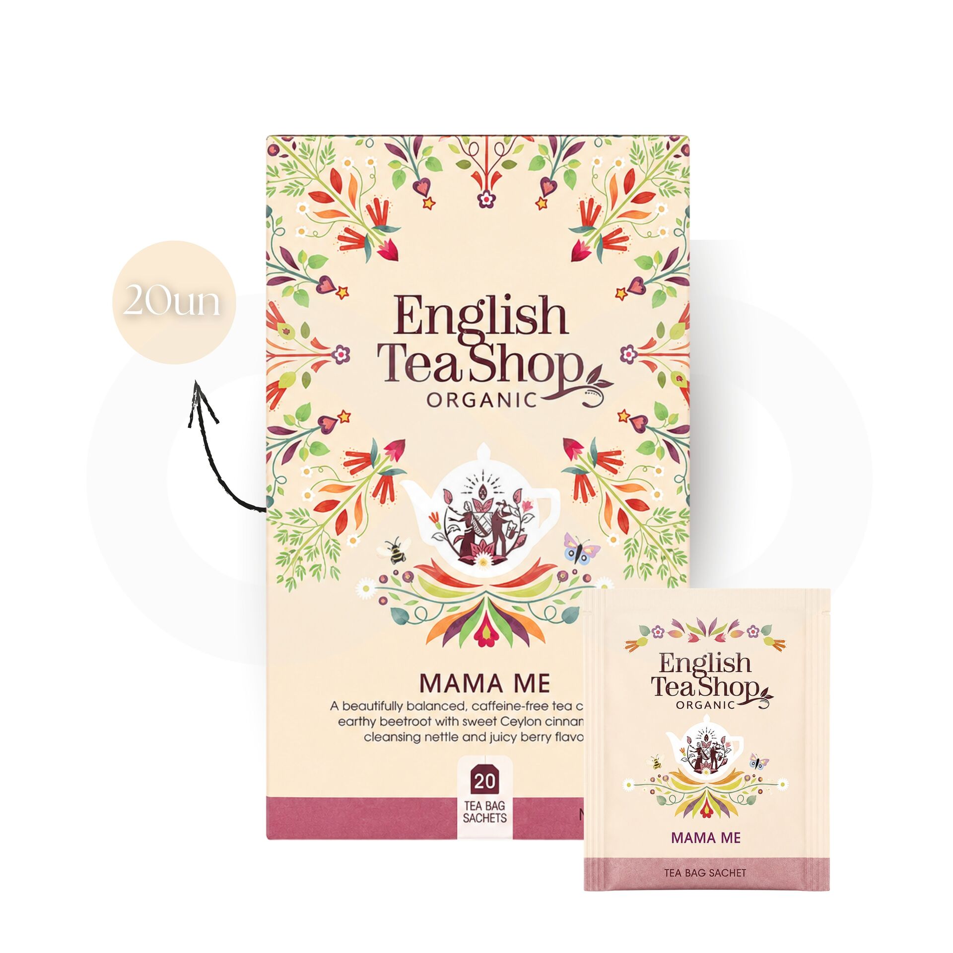 ENGLISH TEA SHOP Tee Mamma Me 20 Einheiten