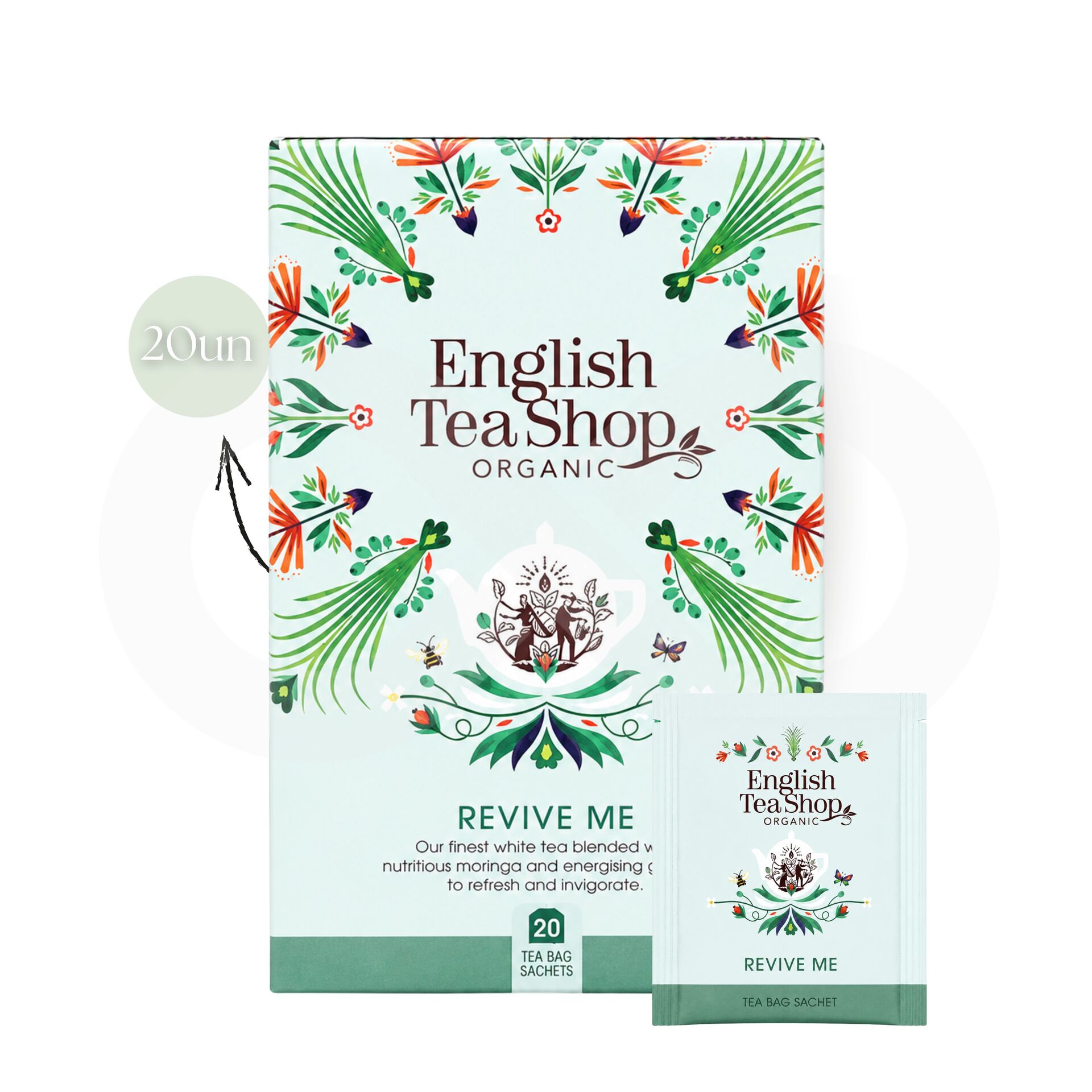 ENGLISH TEA SHOP Tee Revive Me 20 Einheiten