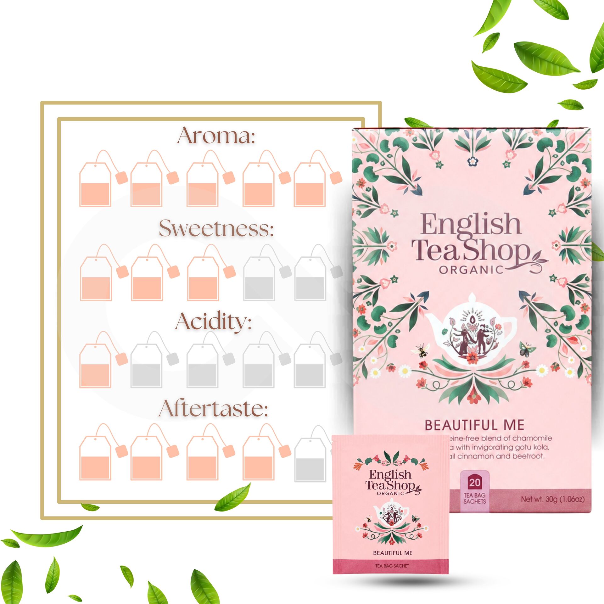ENGLISH TEA SHOP Tee Beautiful Me 20 Einheiten