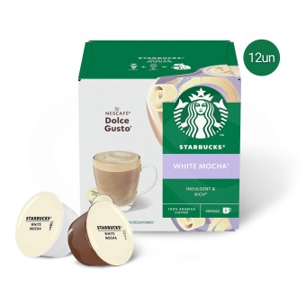 STARBUCKS� Dolce Gusto Capsules White Mocha 6 un.