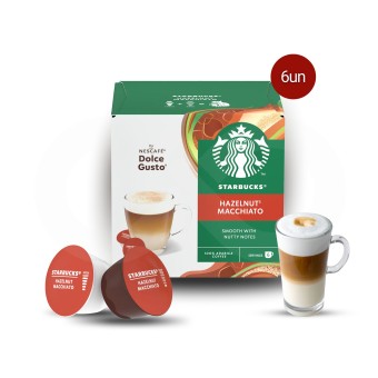 STARBUCKS� Dolce Gusto Hazelnut Macchiato 6 units