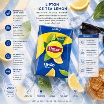 LIPTON® Cytryna 200ml
