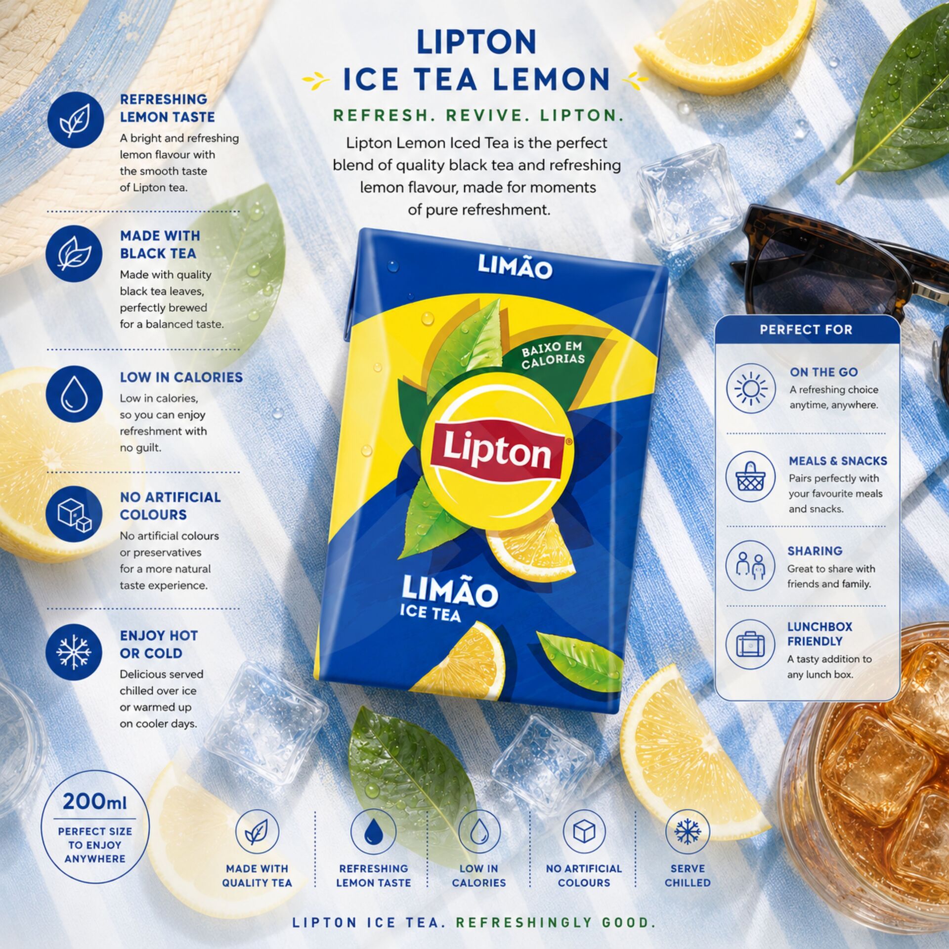 LIPTON® Cytryna 200ml