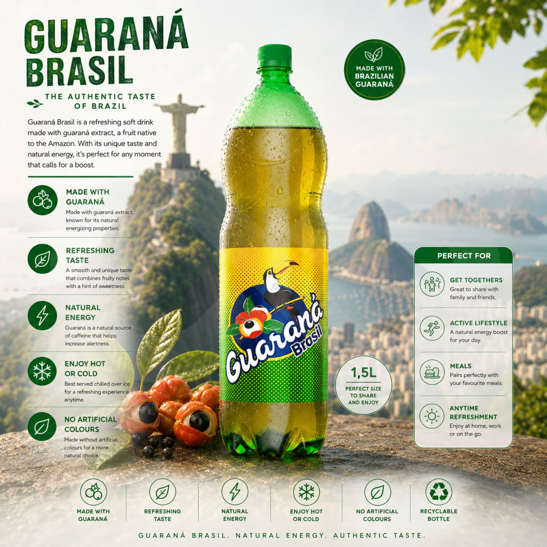 GUARANÁ® Brasil 1,5L