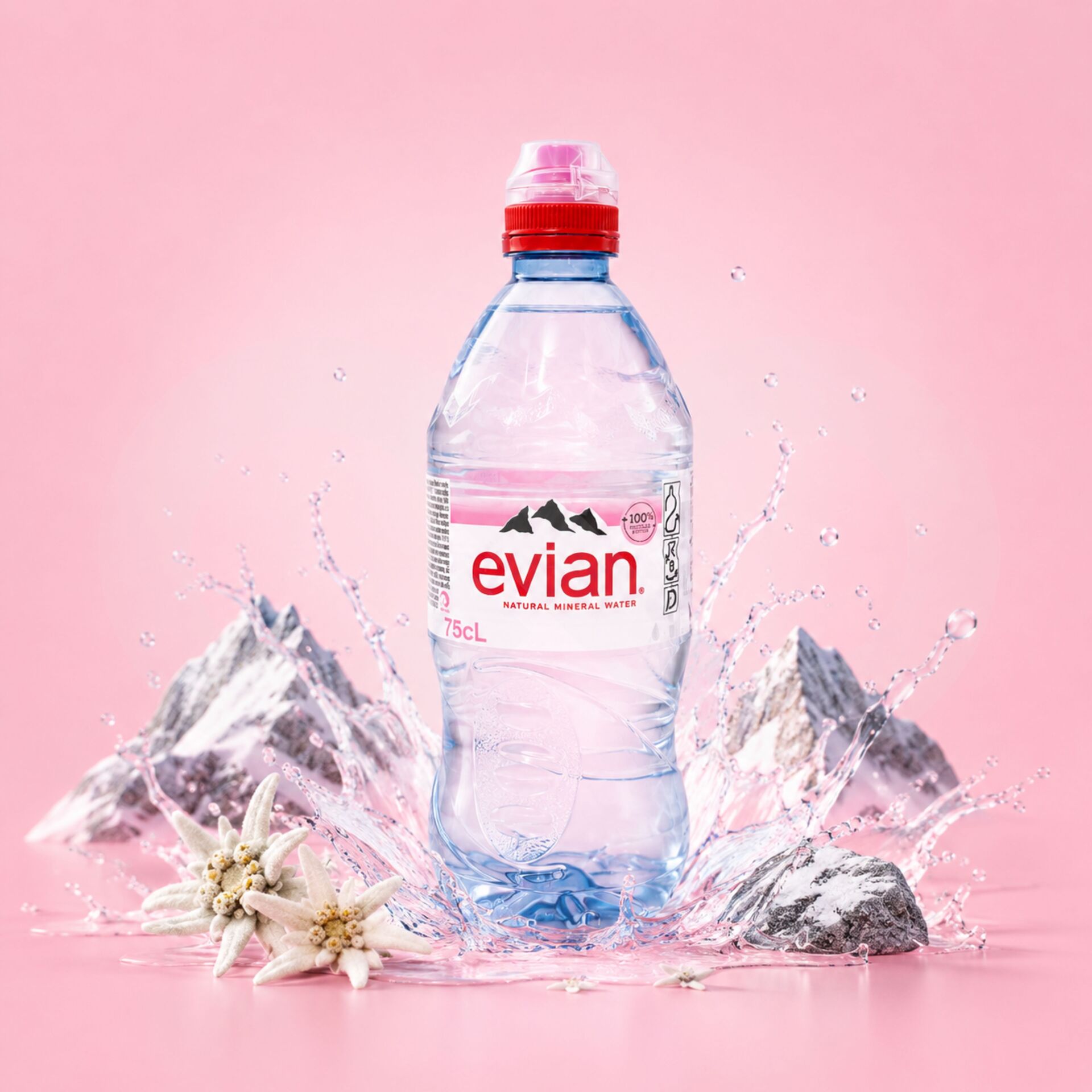 EVIAN® Eau Minérale Naturelle 750ml