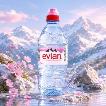 EVIAN® Eau Minérale Naturelle 750ml