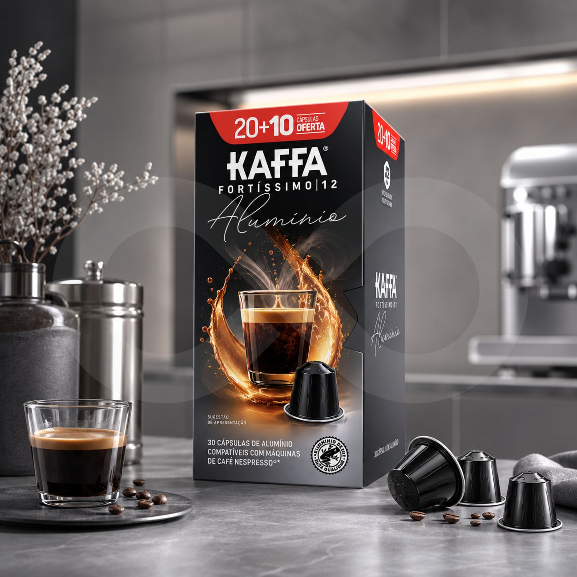 KAFFA® Kapseln Nespresso Fortissimo XL 30 Stk.