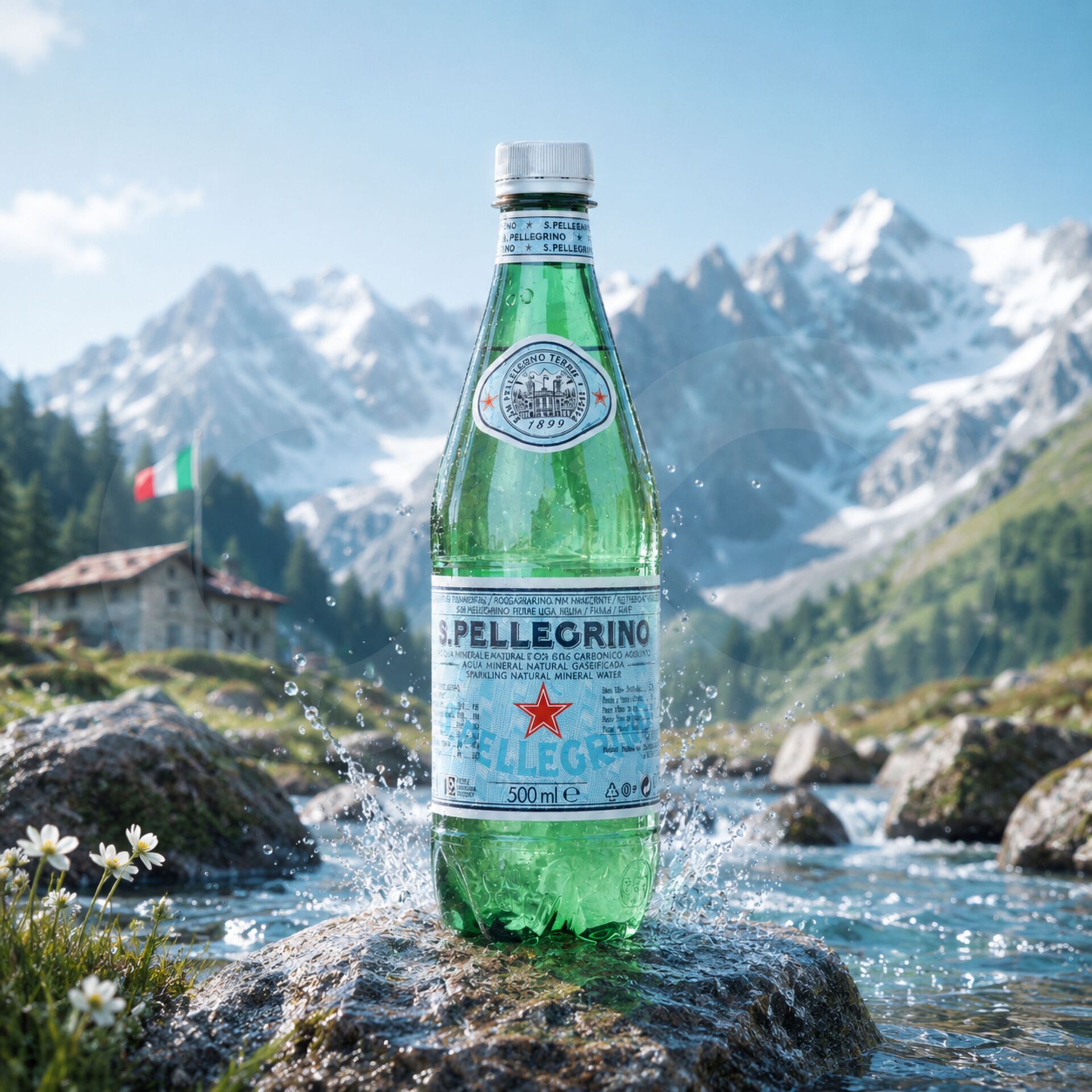 SAN PELLEGRINO® Naturalna Woda Mineralna Gazowana 500ml