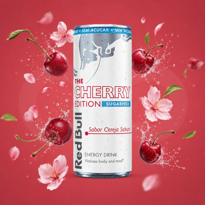 RED BULL® Cereja Sugarfree 250ml