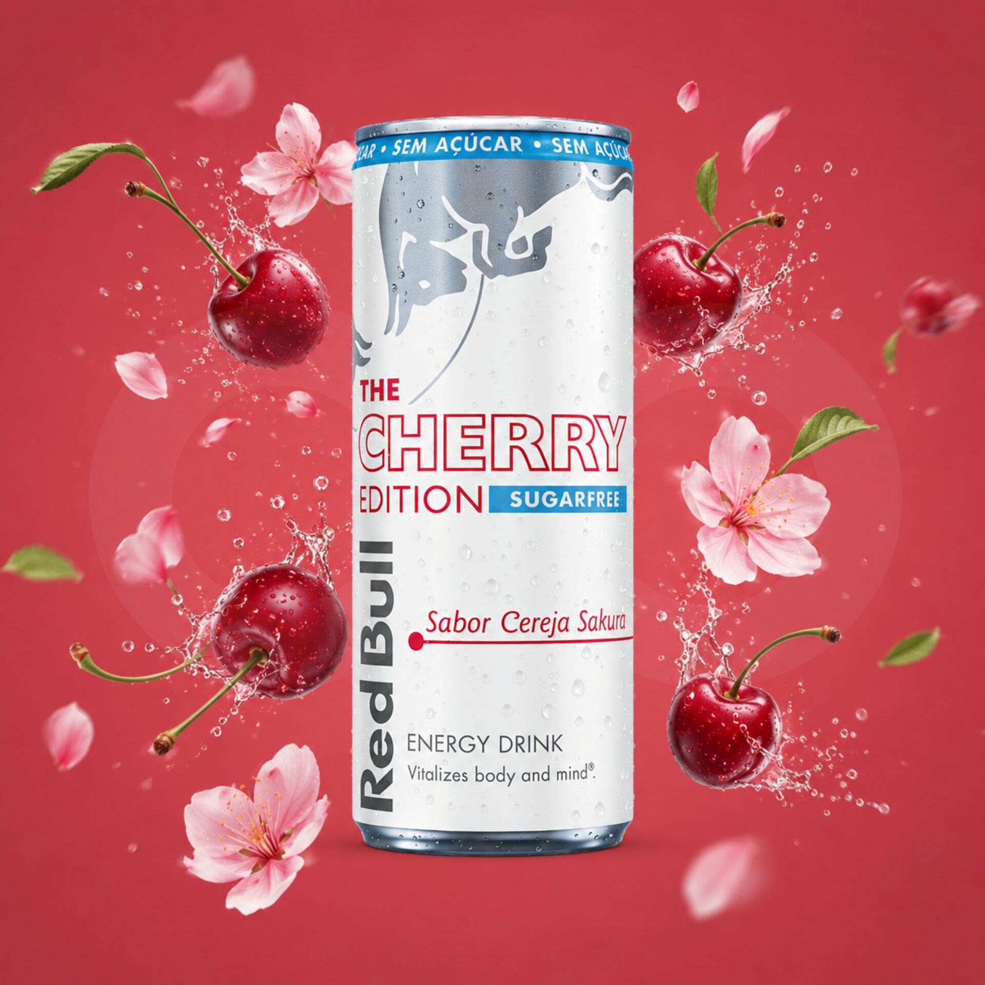 RED BULL® Cereja Sugarfree 250ml