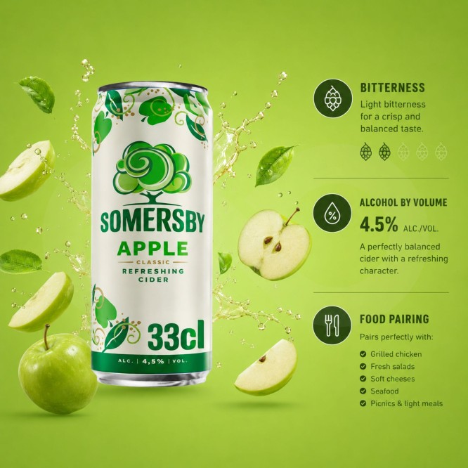 SOMERSBY® Cydr Jablkowy 330ml