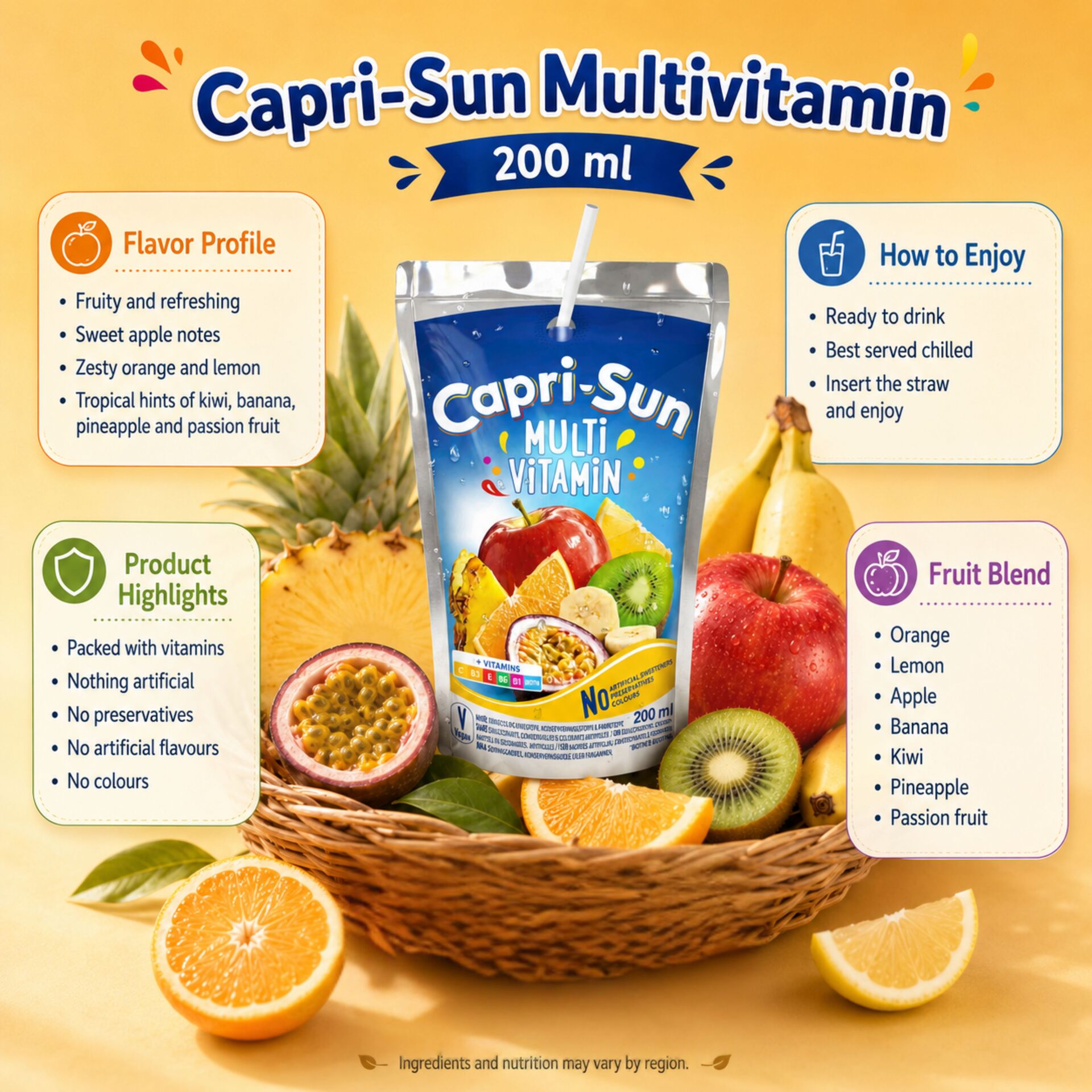 CAPRI-SUN® Multivitaminico 200ml