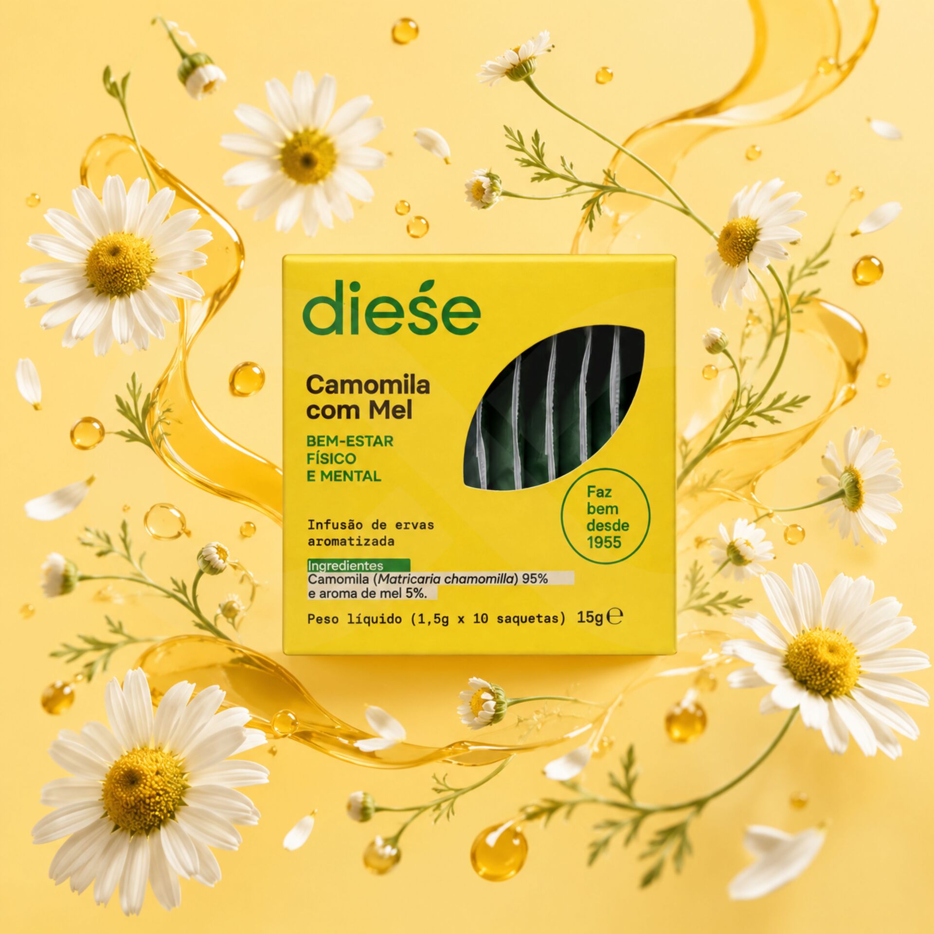 DIESE® Té Melisa Con Miel 10 uds.