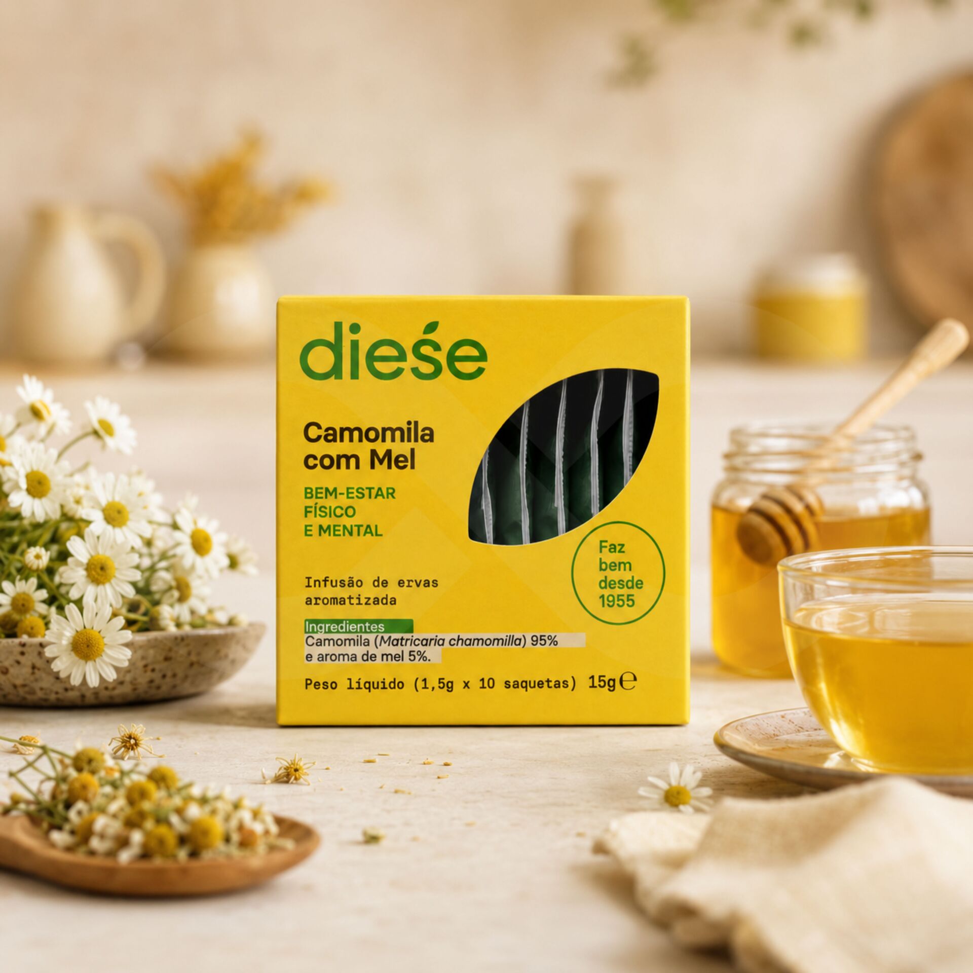 DIESE® Té Melisa Con Miel 10 uds.