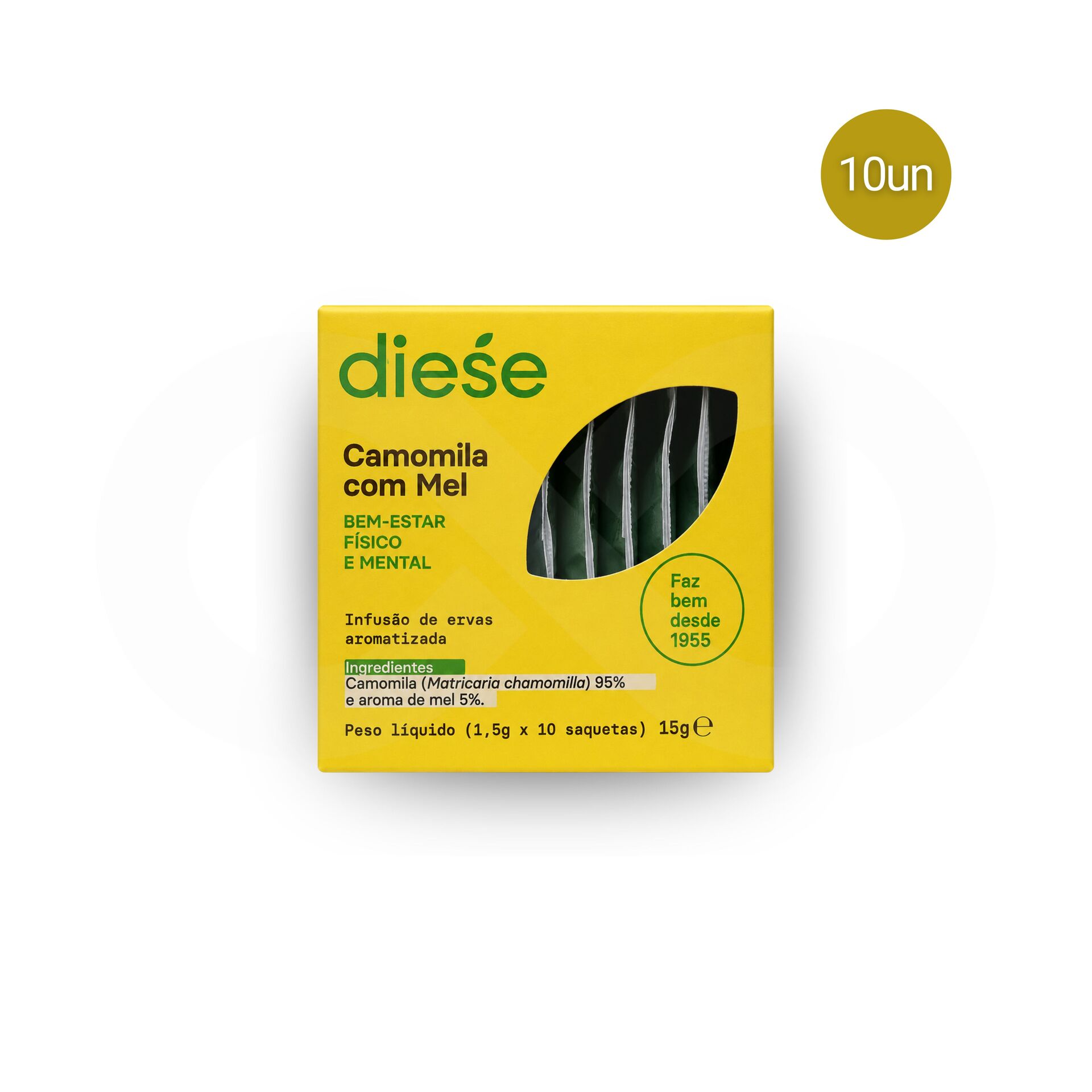 DIESE® Té Melisa Con Miel 10 uds.