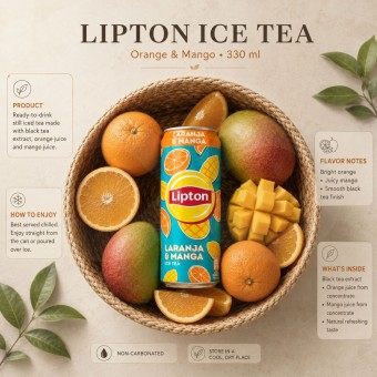 LIPTON® Orange & Mango 330ml