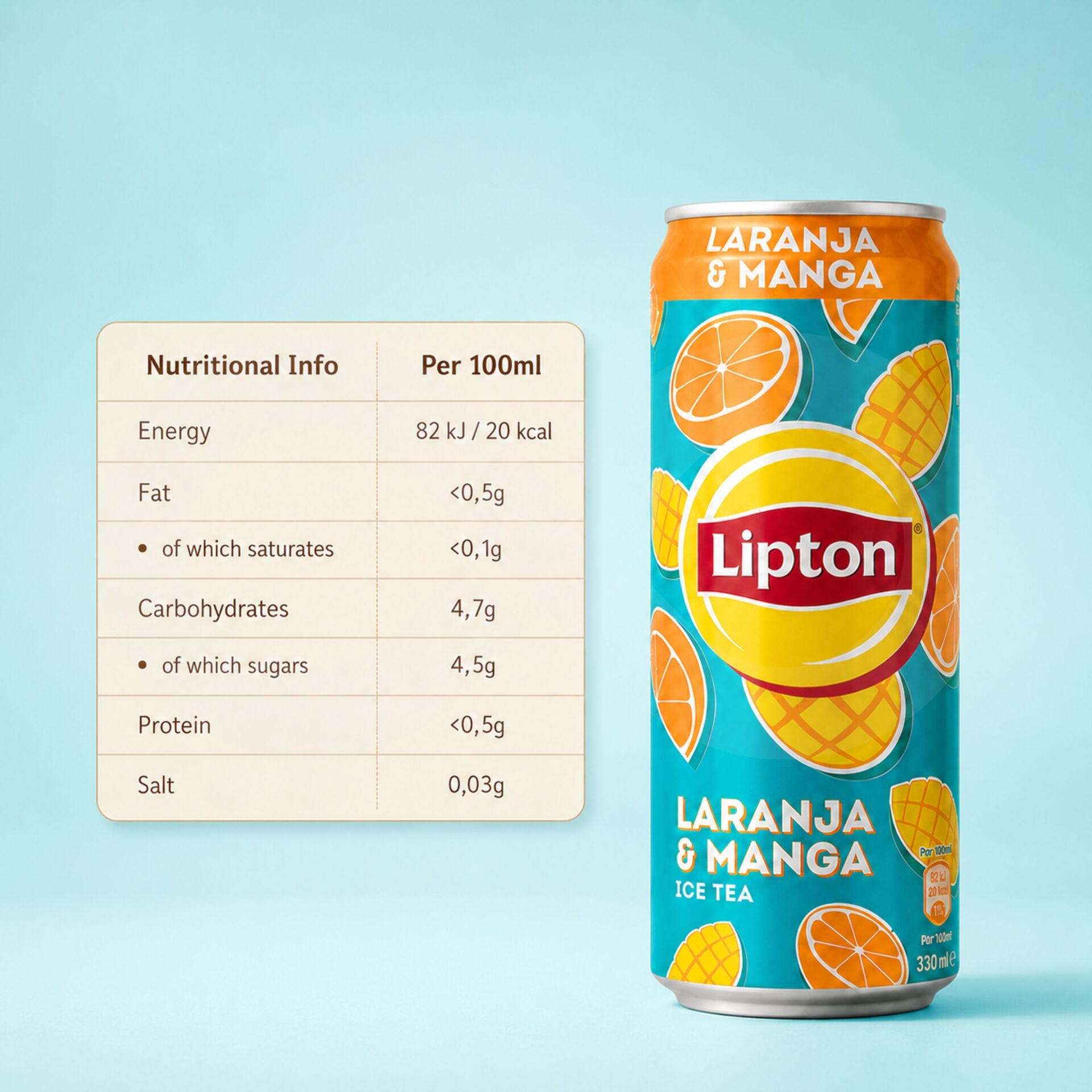 LIPTON® Orange & Mango 330ml