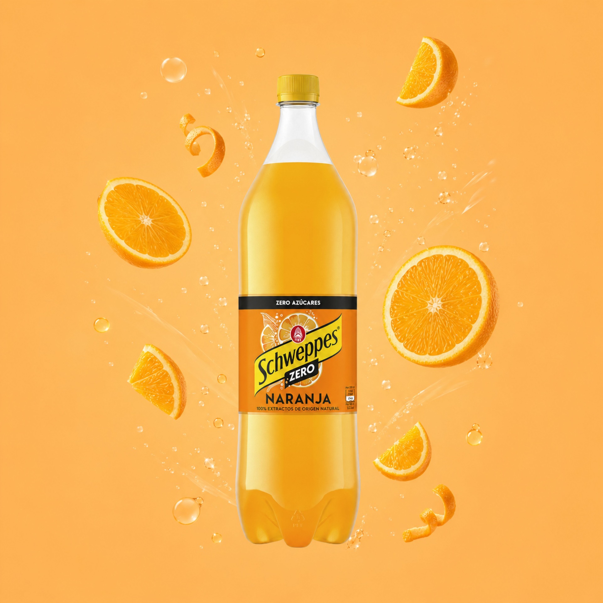 SCHWEPPES® Eau Tonique Orange Zero 1.5L