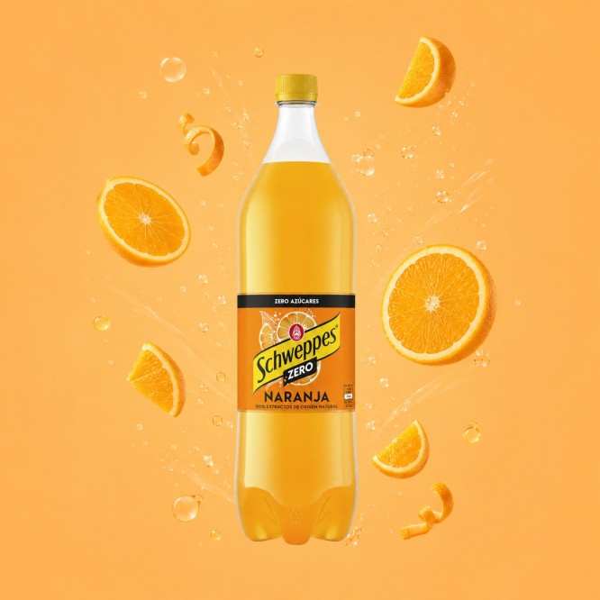 SCHWEPPES® Eau Tonique Orange Zero 1.5L