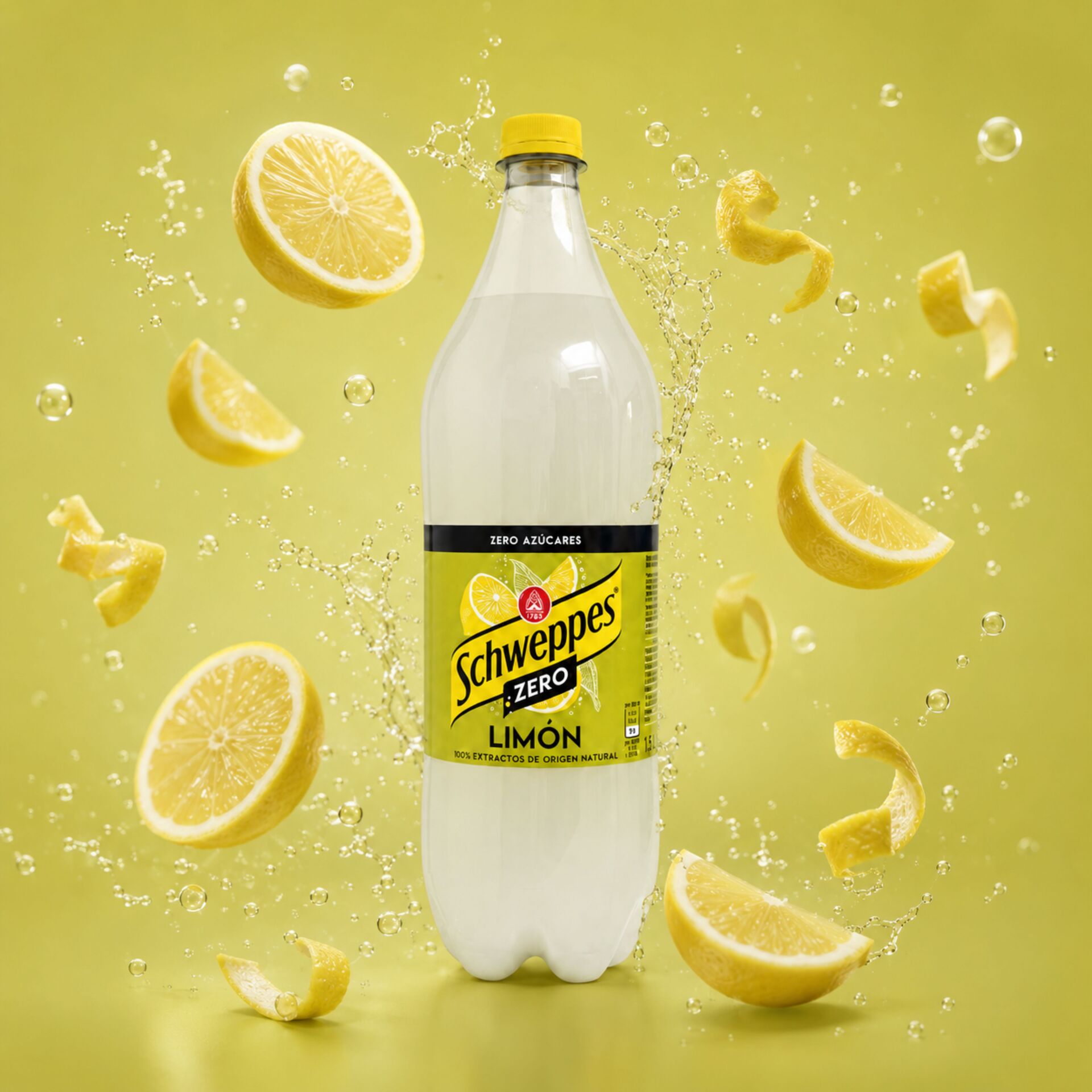 SCHWEPPES® Eau Tonique Limone Zero 1.5L