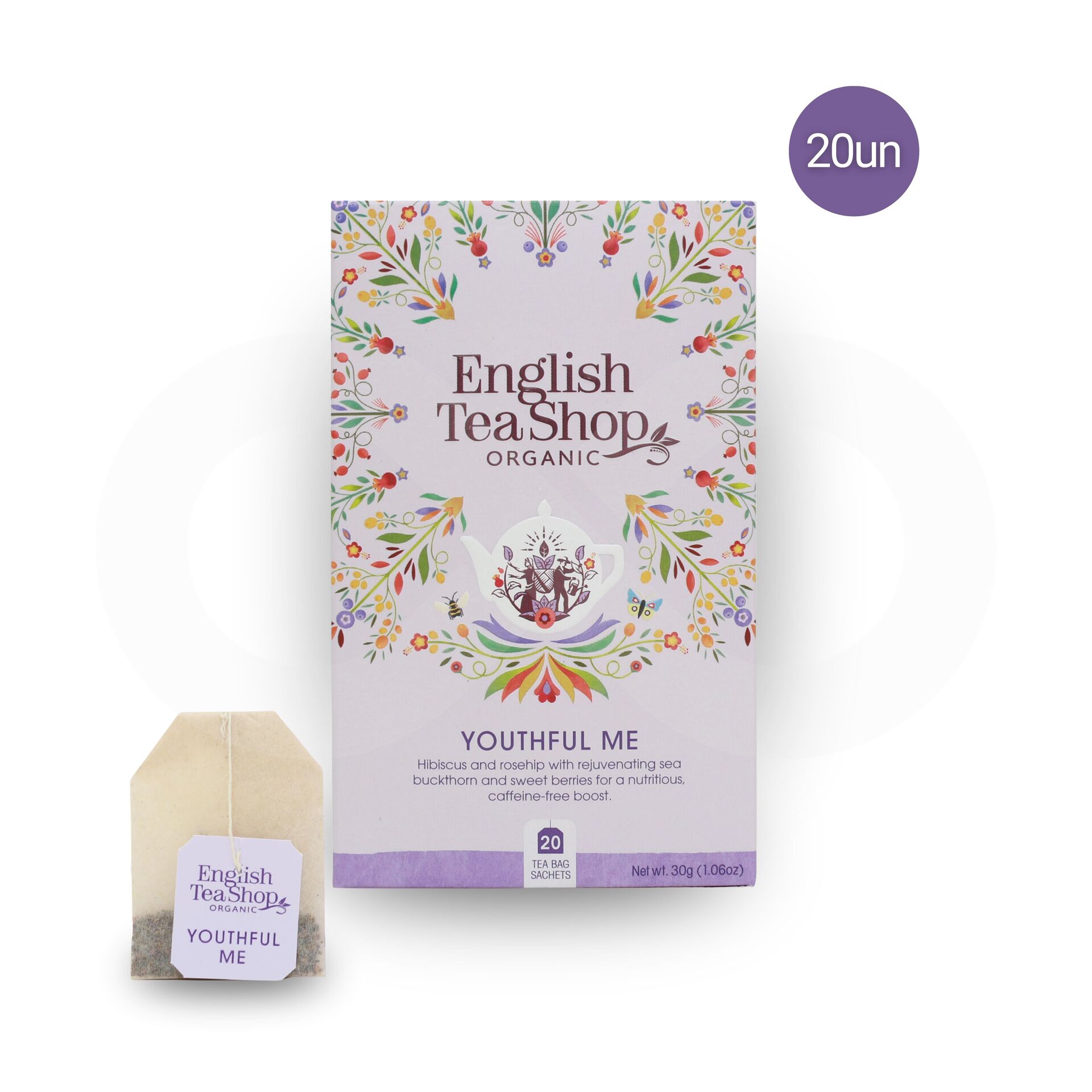 ENGLISH TEA SHOP Youthful Me Tea 20 Units