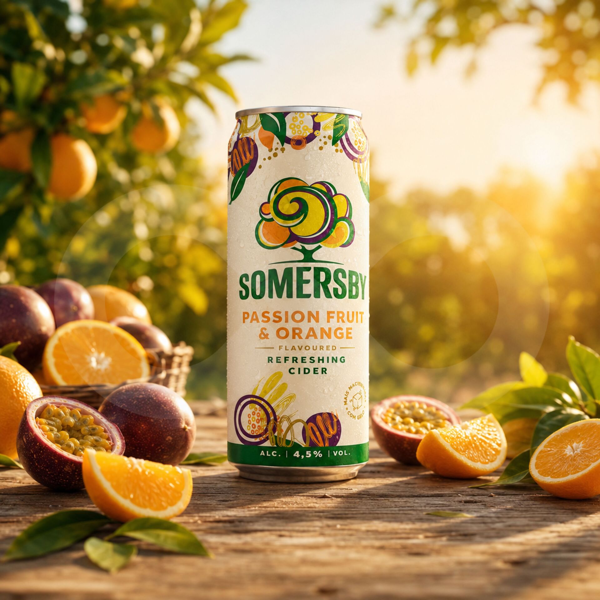 SOMERSBY® Cider Passionfruit & Orange 330ml