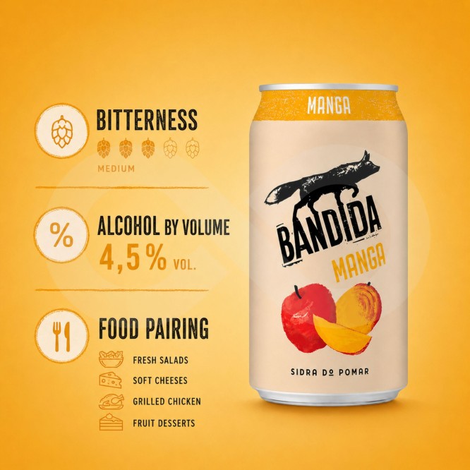 BANDIDA DO POMAR� Mango Cider 330ml