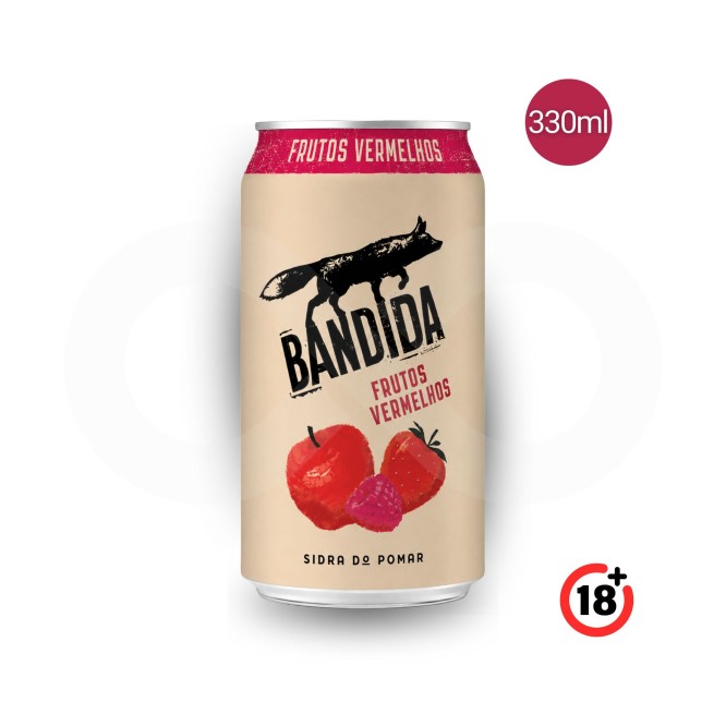 BANDIDA DO POMAR® Red Fruits Cider 330ml
