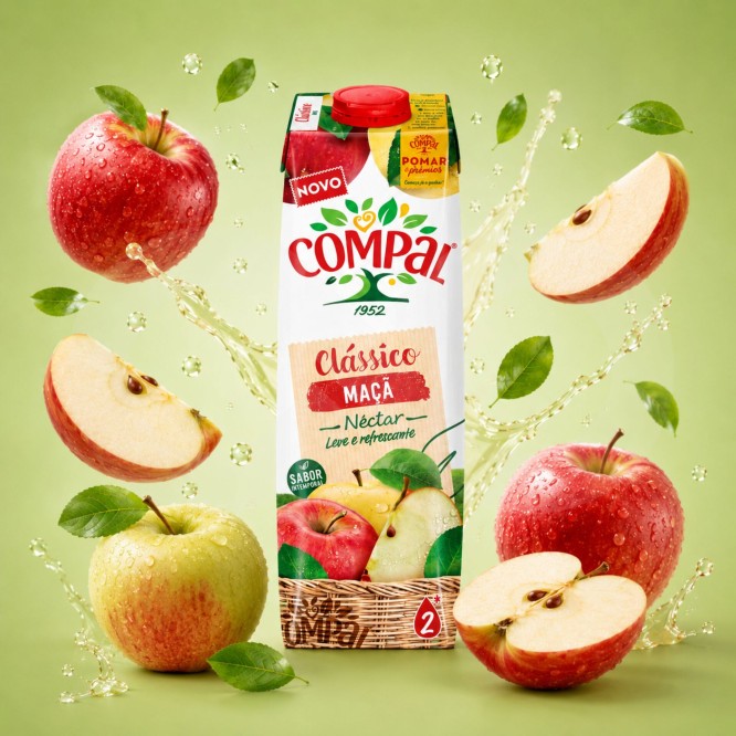 COMPAL® Néctar Manzana 1L
