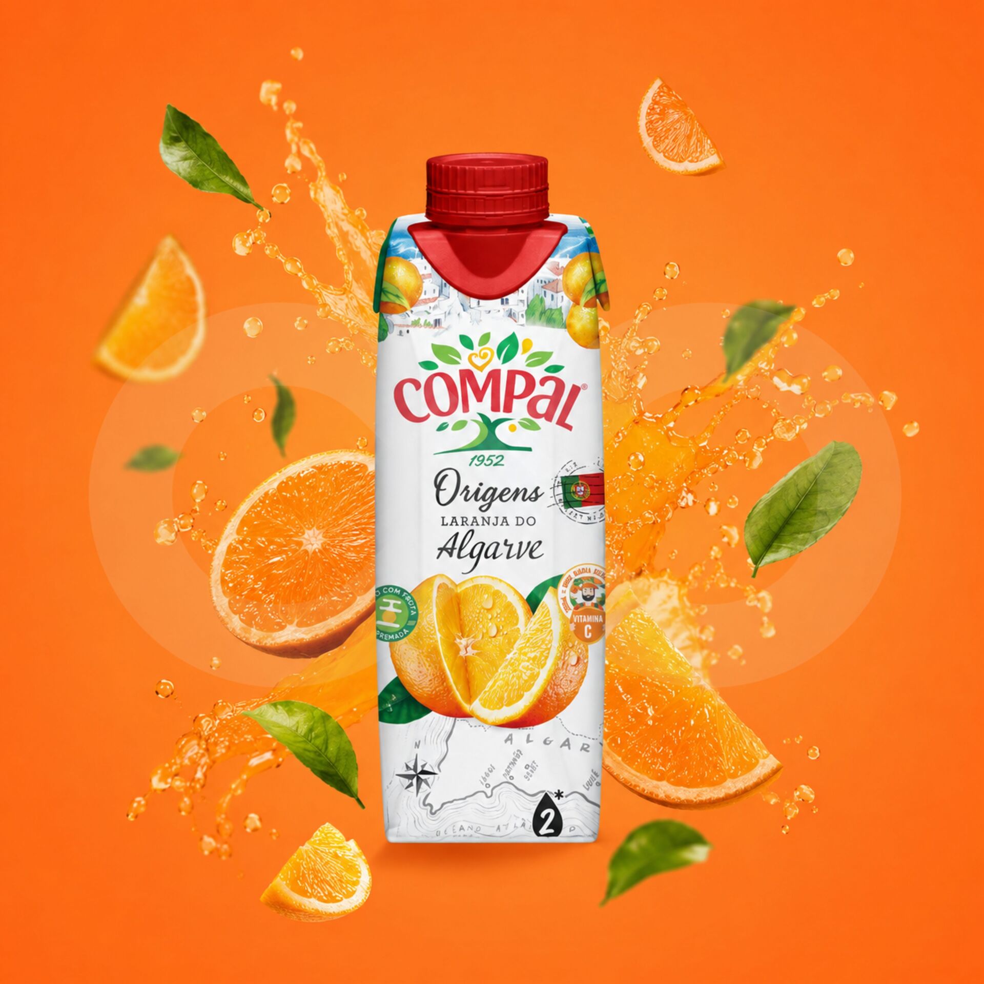 COMPAL® Origins Pomarancza z Algarve 300ml