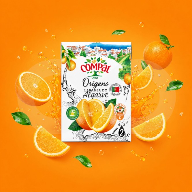 COMPAL� Or�genes Naranja del Algarve 200ml