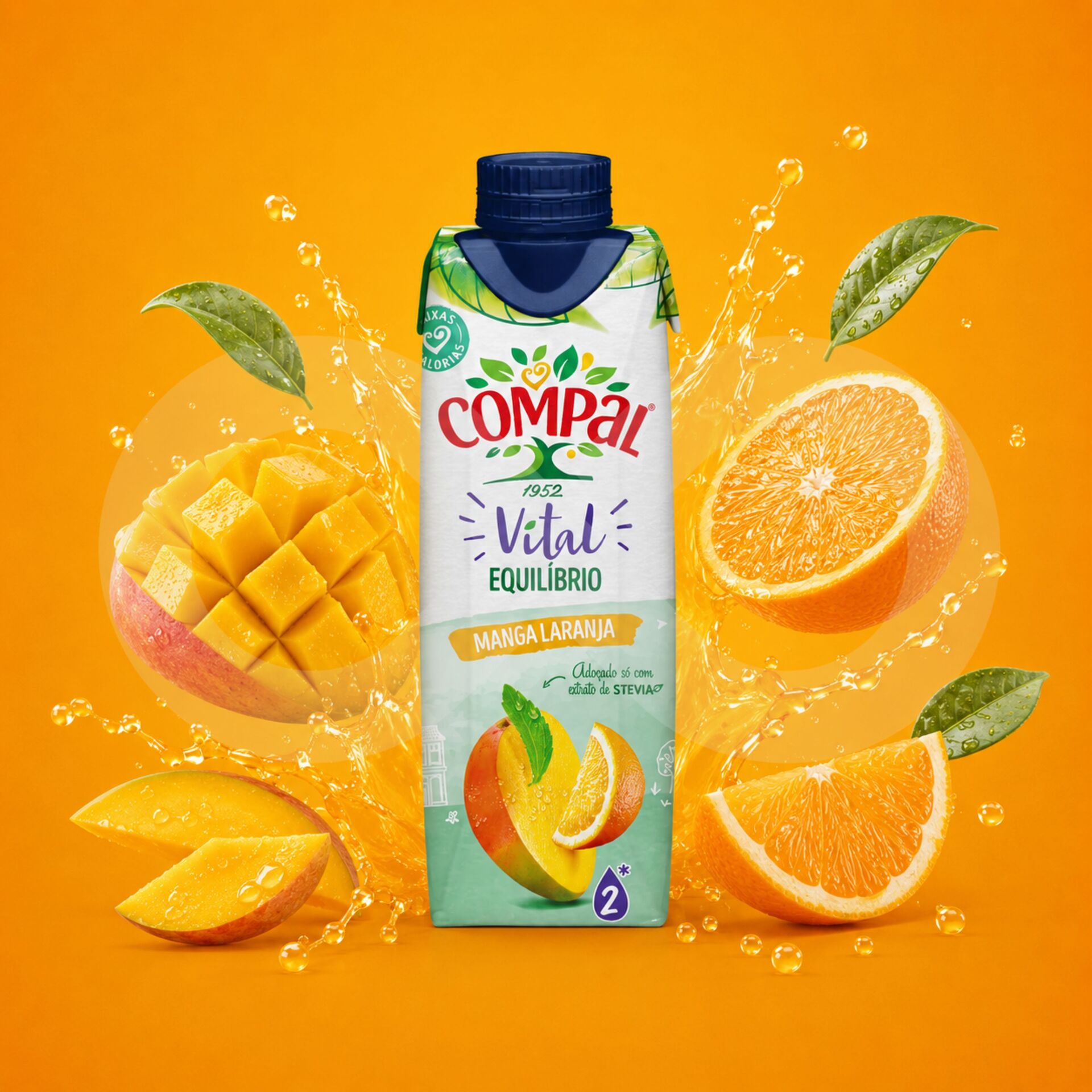 COMPAL® Vital Mango-Sinaasappel 300ml